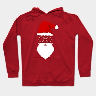 Santa face beard Hoodie